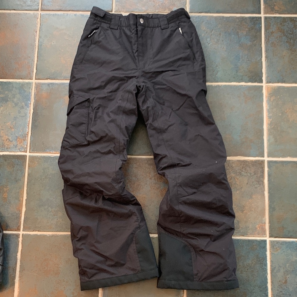 Columbia Black Insulated Snow Pants